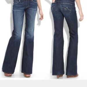 Adriano Goldschmeid The Belle Flare Blue Jeans 27R